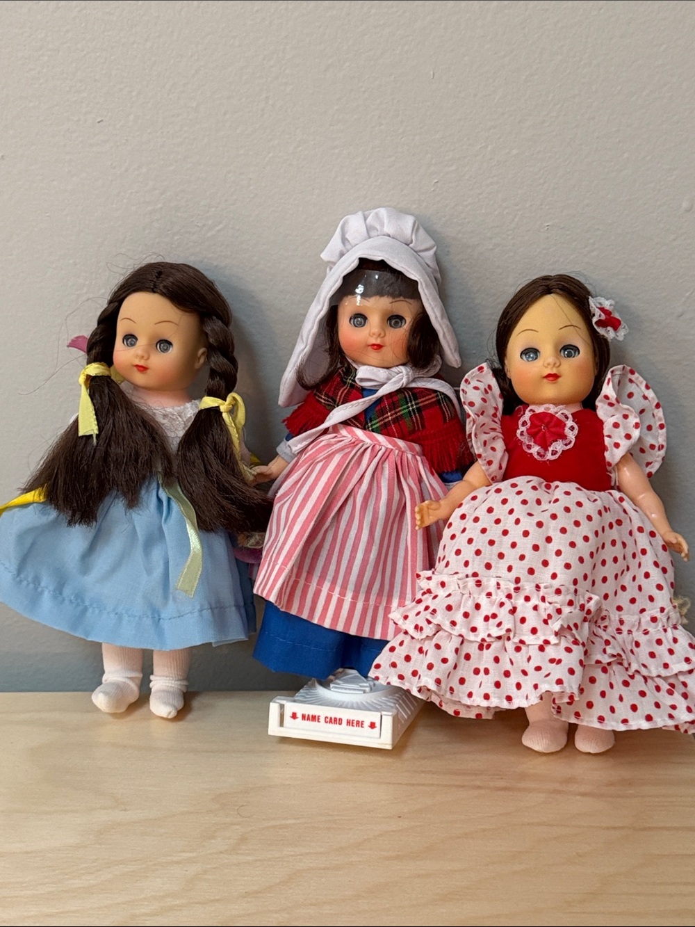 Madame Alexander Doll Lot 7” size